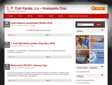 Tablet Screenshot of lfclub.gojuryu.cz